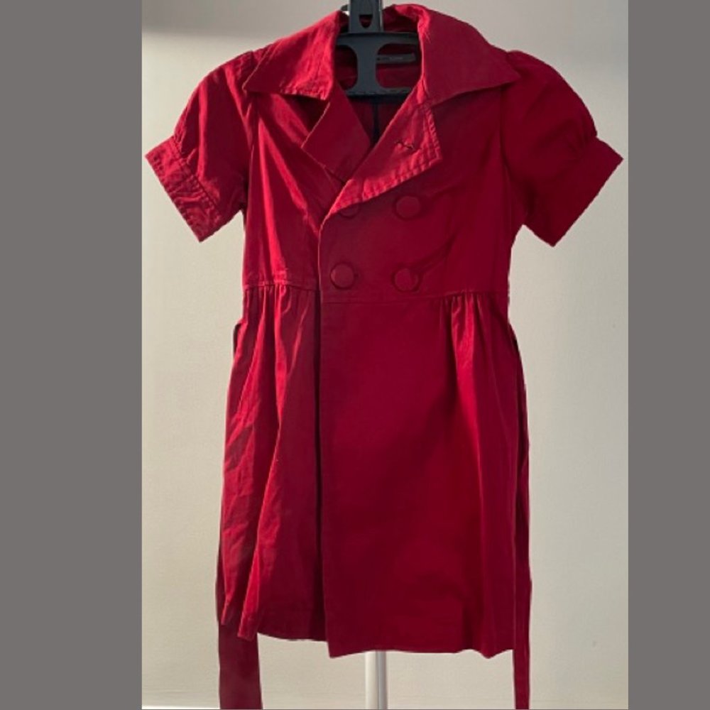 Moda Mania Mini Trench Dress